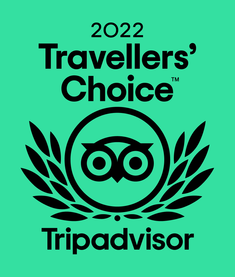 TRIPADVISOR TRAVELERS’ CHOICE AWARD, 2022