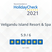 Holidaycheck Recommended Award, 2021, Germany